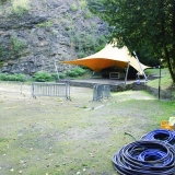 Feuertal Festival 2018 beim Aufbau