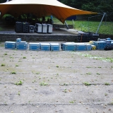 Feuertal Festival 2018 beim Aufbau