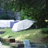 Feuertal Festival 2018 beim Aufbau
