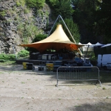 Feuertal Festival 2018 beim Aufbau
