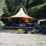 Feuertal Festival 2018 beim Aufbau