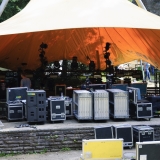 Feuertal Festival 2018 beim Aufbau